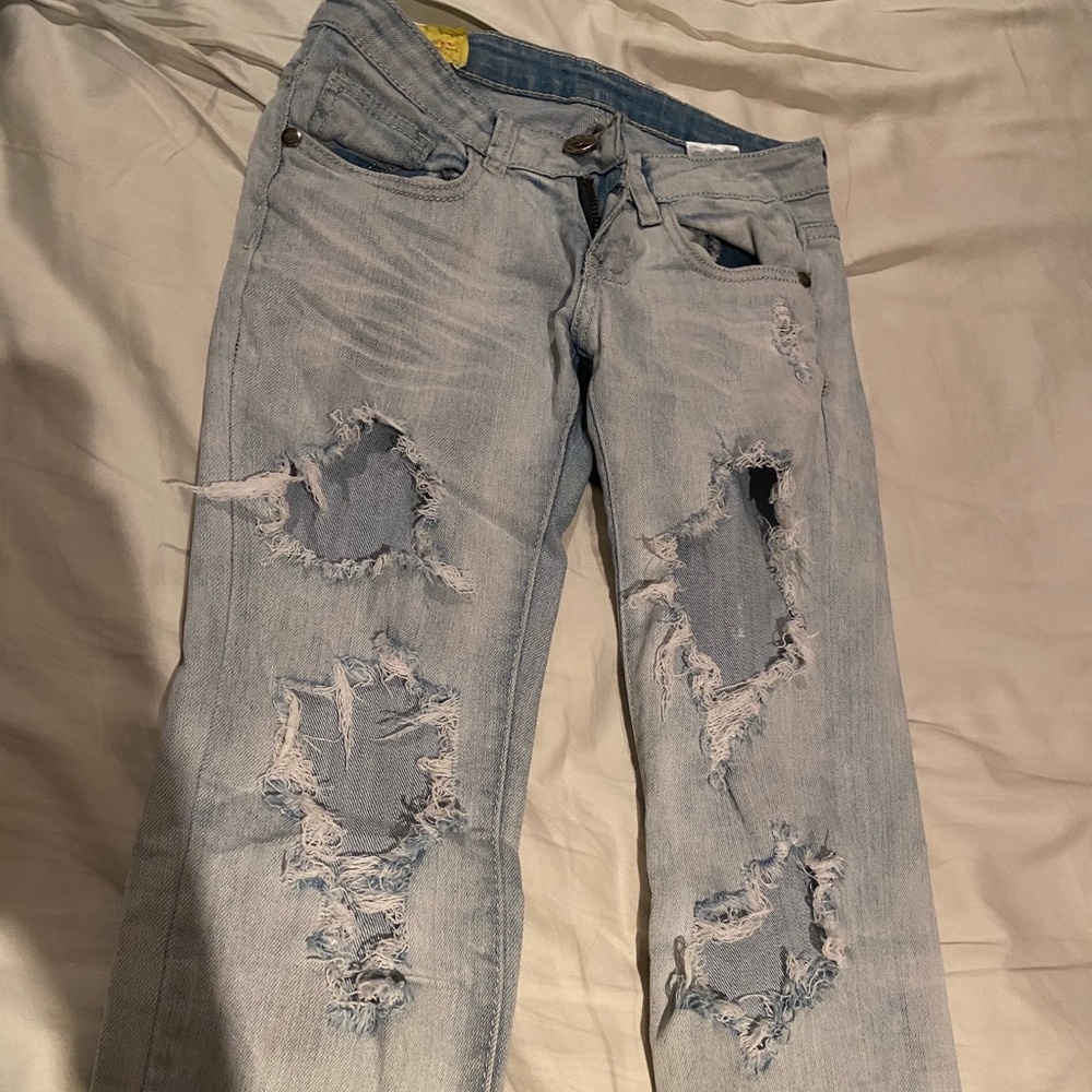 Machine jeans
